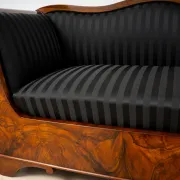 Exceptional 19th Century Biedermeier Walnut Sofa, circa 1850
