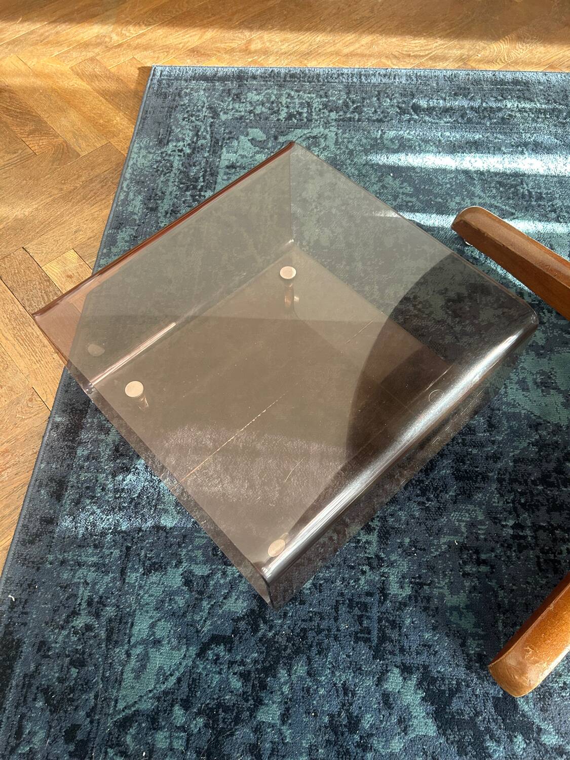 Rolling furniture/coffee table/nightstand/side table by michel dumas