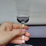 7 Fine Crystal Stemmed Wine or Water Glasses - Baccarat? / Saint Louis?