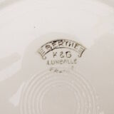 2 flat plates and 1 ravier Lunéville