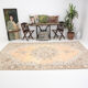7x11 classic turkish vintage rug, vintage carpet rug 331x205cm