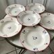 Lot of 5 hollow plates badonviller model "dany" years 30-40