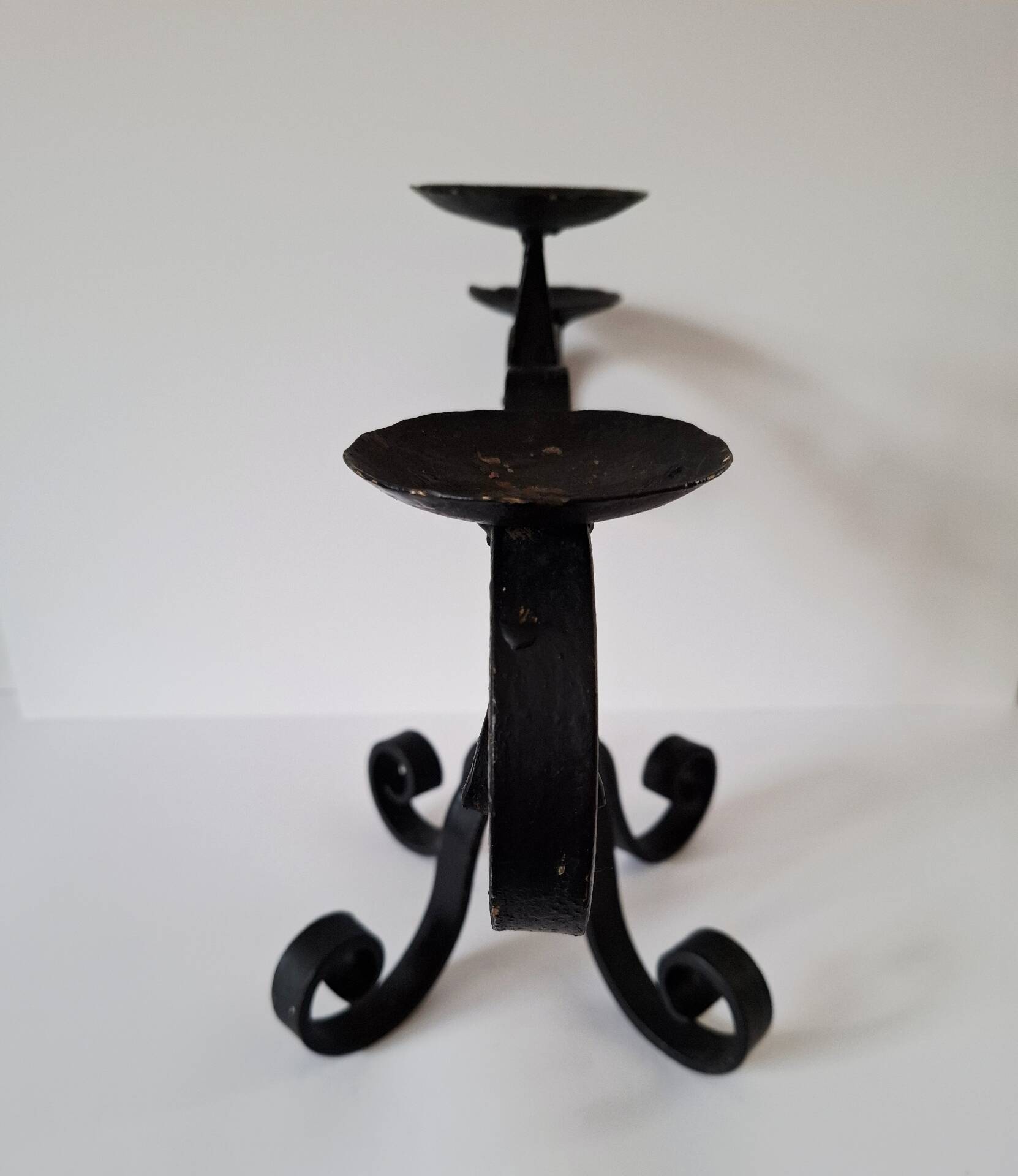 Vintage wrought iron chandelier