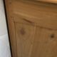 2-door solid wood airbrushed sideboard
