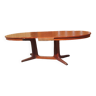 Table ovale Baumann vintage style scandinave avec rallonge