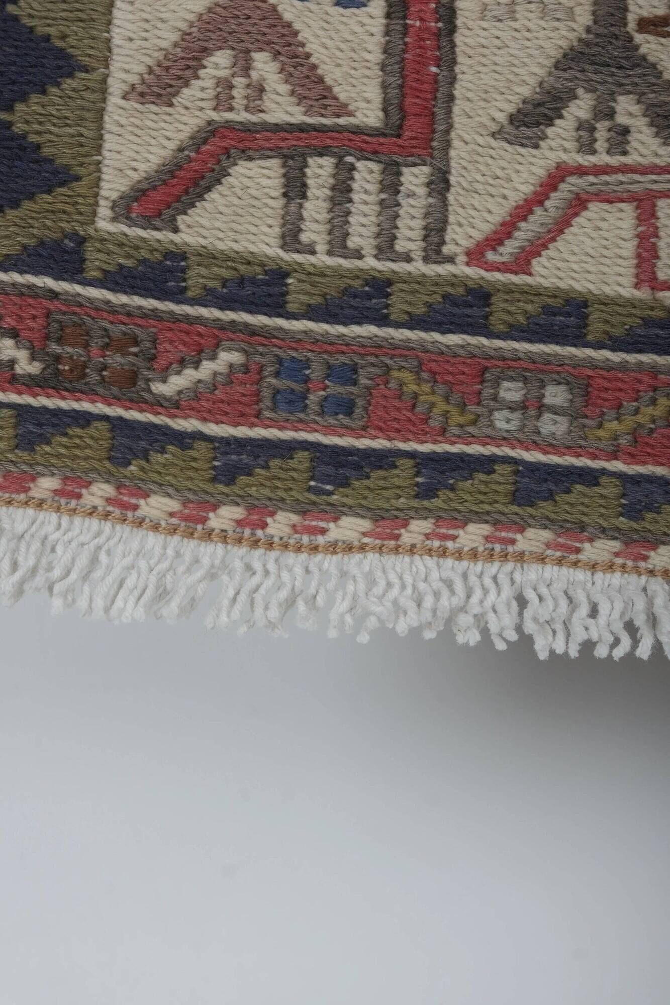 Vintage Turkish hallway rug 72x194 cm