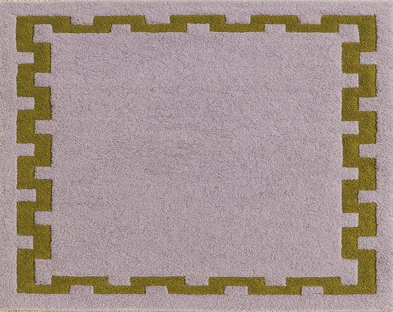 Handwoven traditional pure wool rug size 150-250 cm