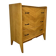 Scandinavian chest of drawers in light oak, with tapered legs, 1950s.