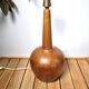 Pied lampe vintage bois tourné brut