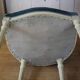 Pair of Louis XVI style medallion back chairs