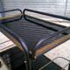 Vintage wheeled bar