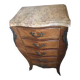 Rosewood and marble chest of drawers