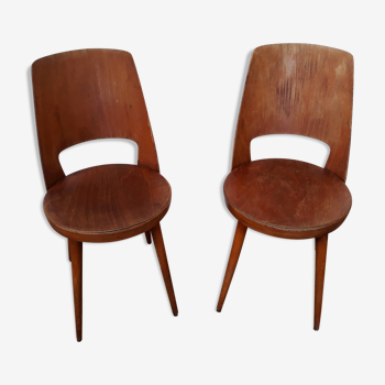 2 Bistro chairs Baumann model Mondor