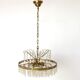 Lustre en cristal années 50