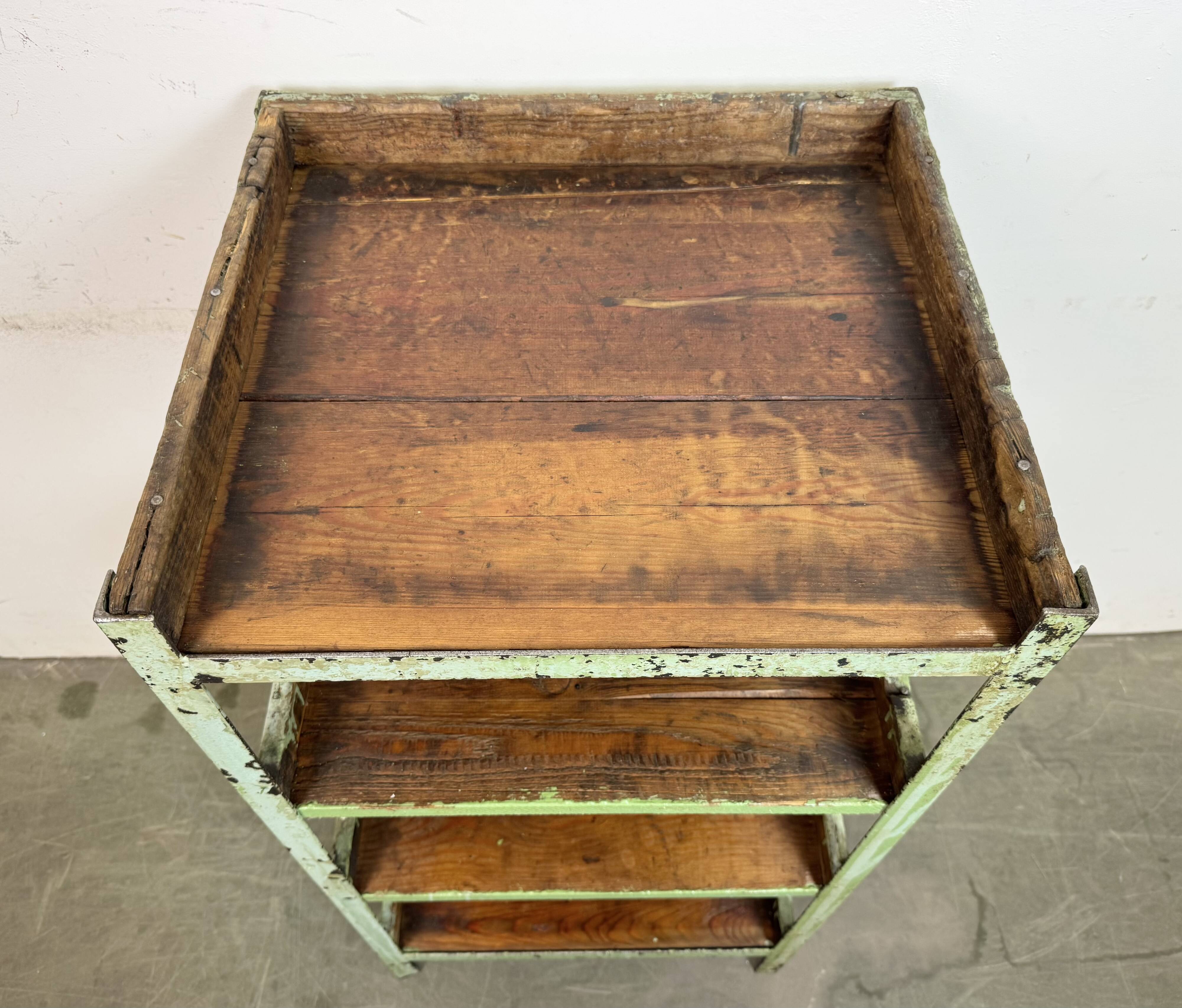 Green Industrial Shelf, 1960s