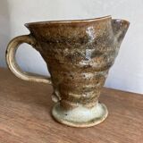 Pyrite stoneware pitcher