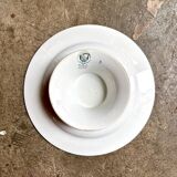 BWM&Co ironstone cake plate, "Lucien" service