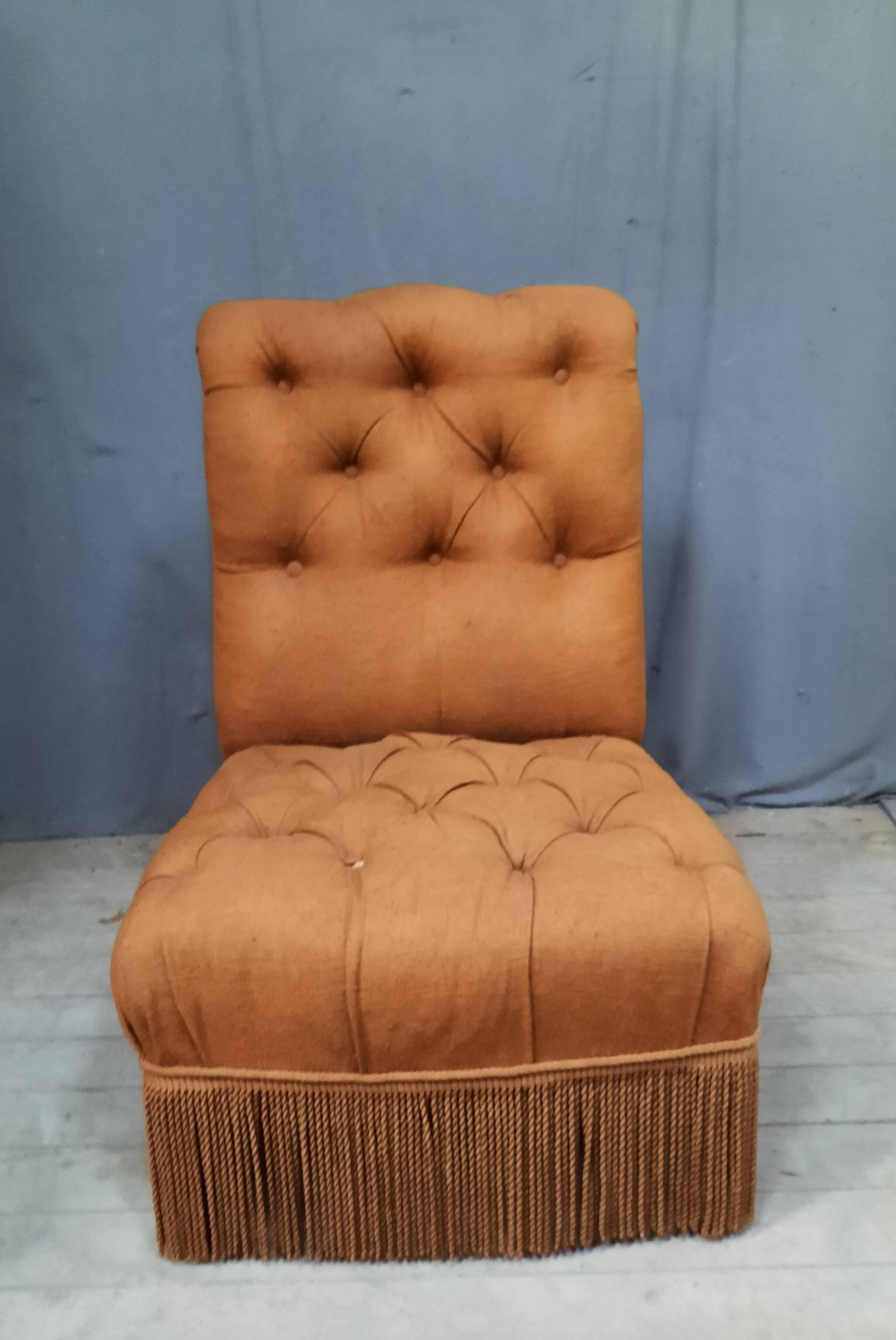 Napoleon III padded chair