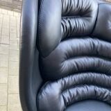Joe Colombo Elda design armchair, Longhi edition