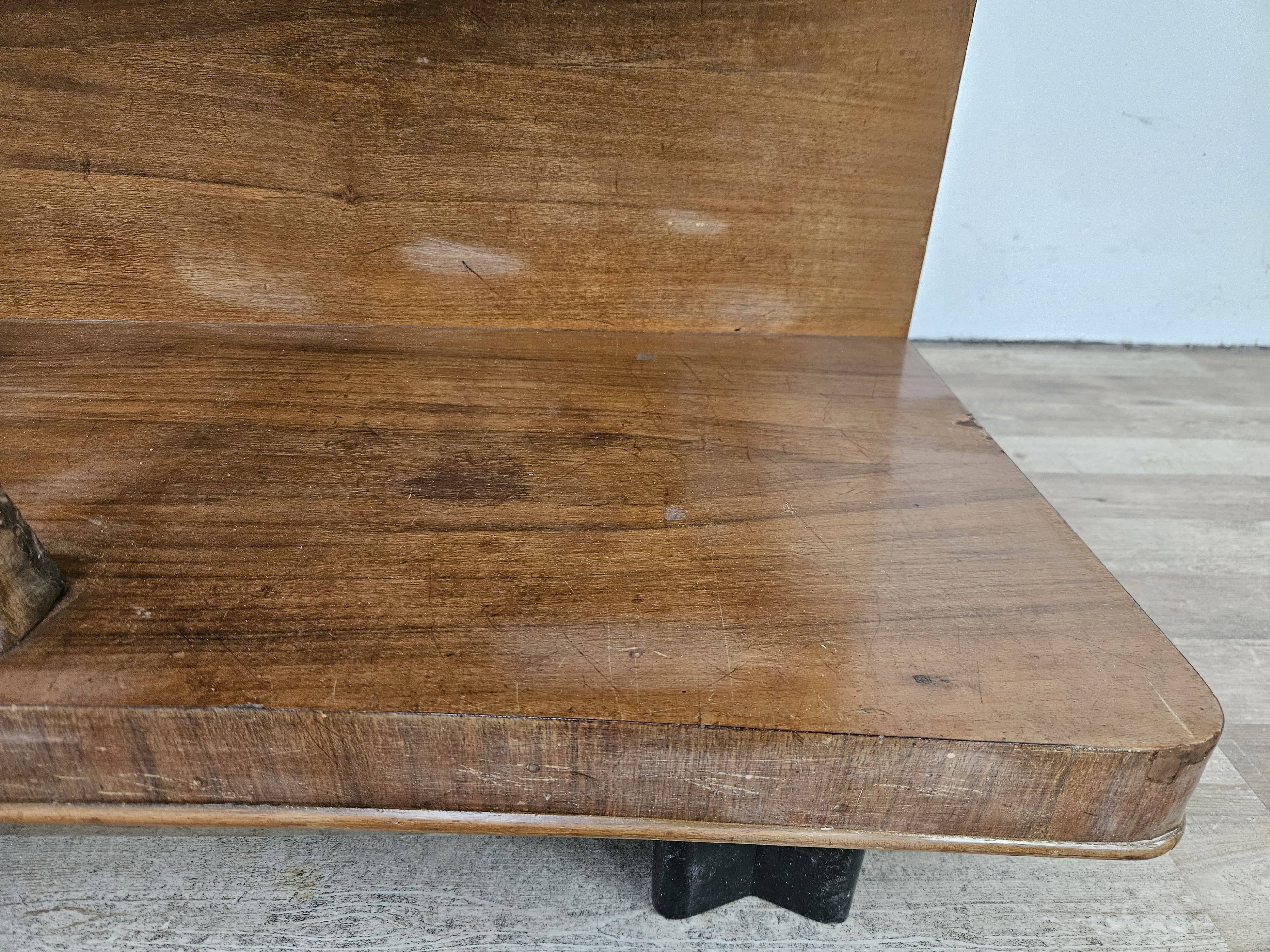 Art Deco dressing table with large mirror