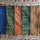 Traditional Indian patchwork bed throw/sofa 140*190