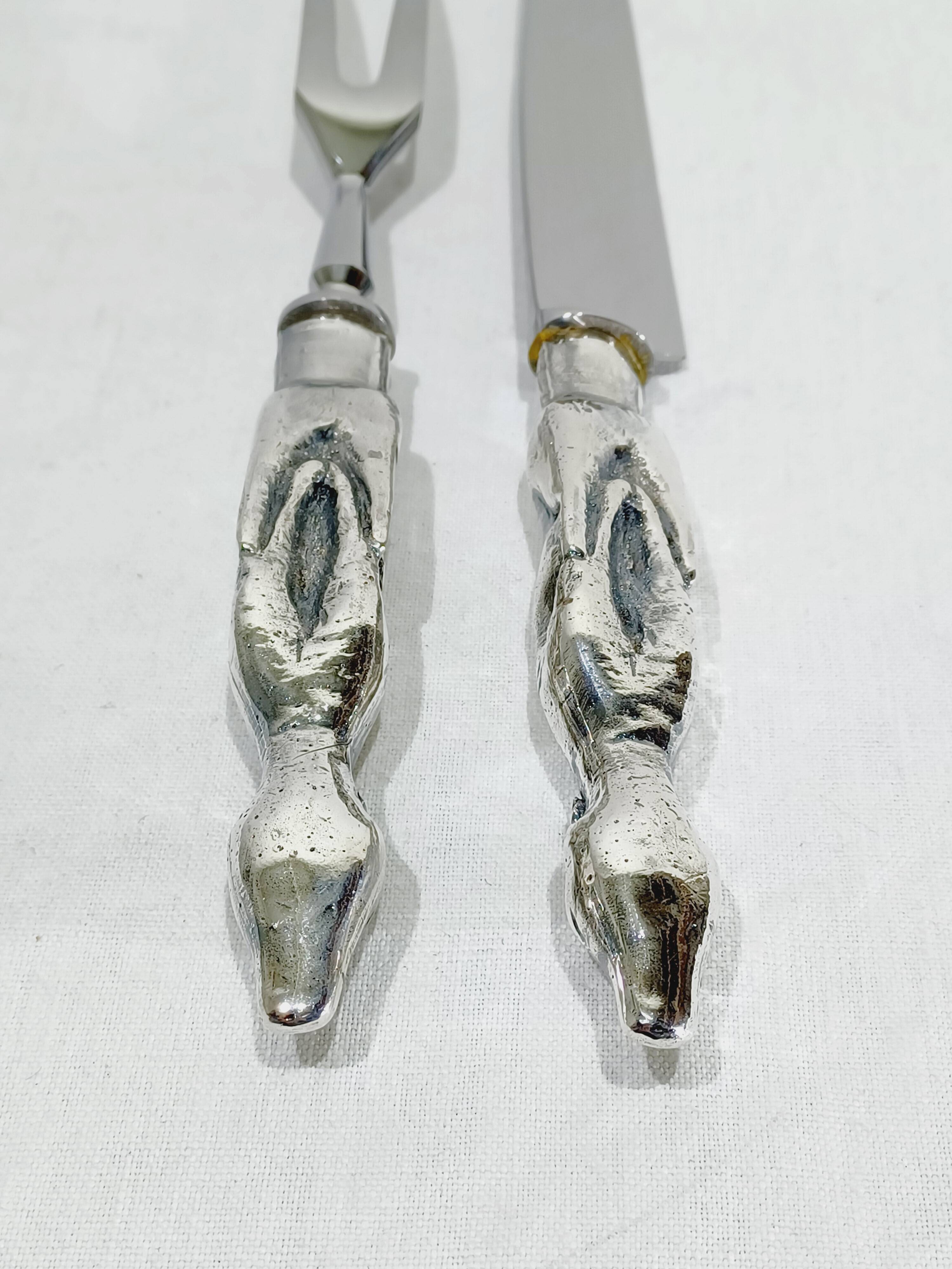 Carving utensils for deer.