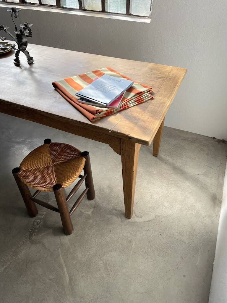 Oak farm table 220 cm