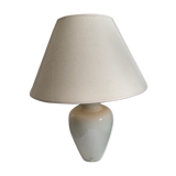 Beige porcelain floor lamp