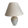 Lampe sur pied en porcelaine beige