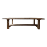 Kingstone Farmhouse Table in Solid Antique Oak - 275 cm long