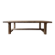Kingstone Farmhouse Table in Solid Antique Oak - 275 cm long
