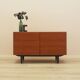 Danish teak cabinet with adjustable shelves, 1960s