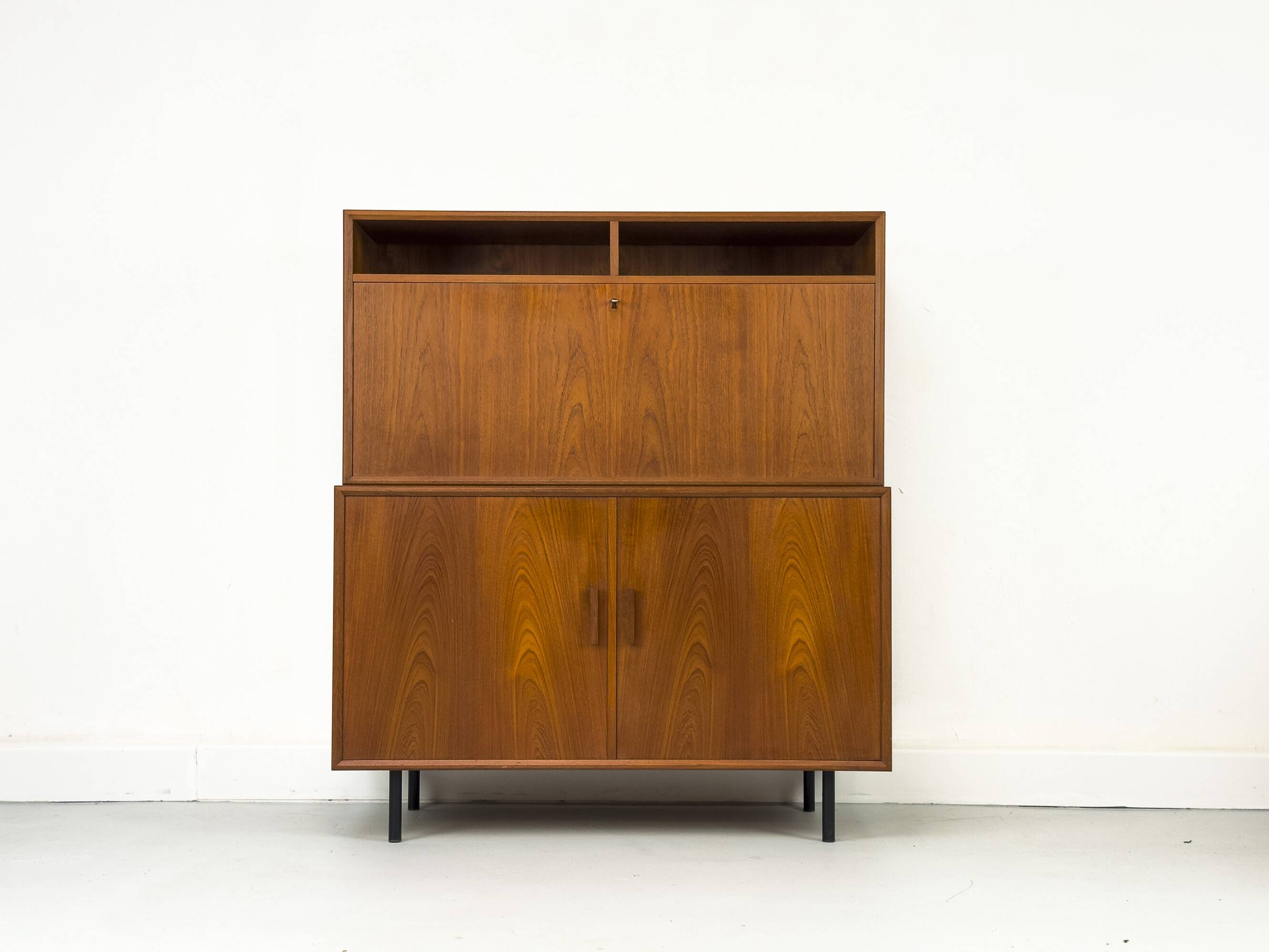 Meuble bar en teck de BBM Bjerringbro, années 1960