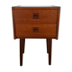 Vintage teak bedside table – Denmark, 1960s