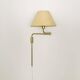 1970s Brass Lesan Wall Lamp by Florian Schulz