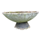 Old planter, pedestal basin in fibrociment by Willy Guillaume.