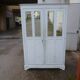 Vintage cabinet 2 doors antique patina