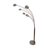 Floor lamp with five branches of the 80s