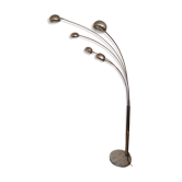 Floor lamp with five branches of the 80s