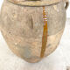 Antique mediterranean spanish terracotta olive jar