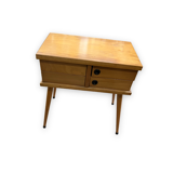Vintage scandinavian light wood worker