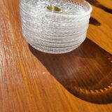 Vintage crystal coaster