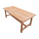 Table de ferme avec rallonges
