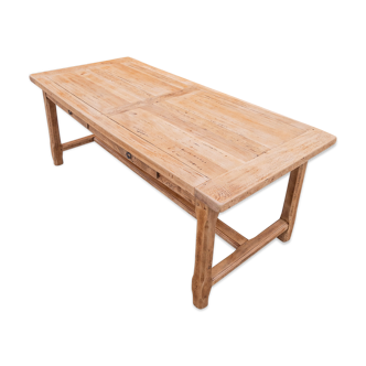 Table de ferme avec rallonges