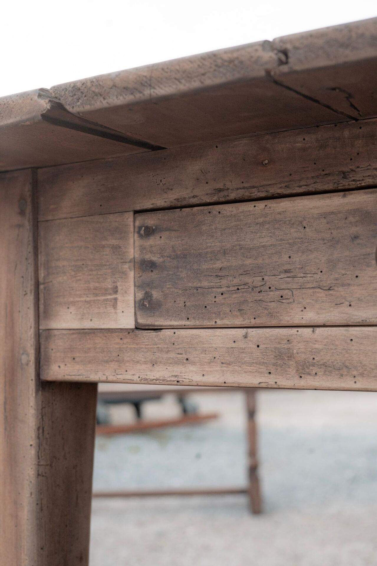 Renovated old farmhouse table