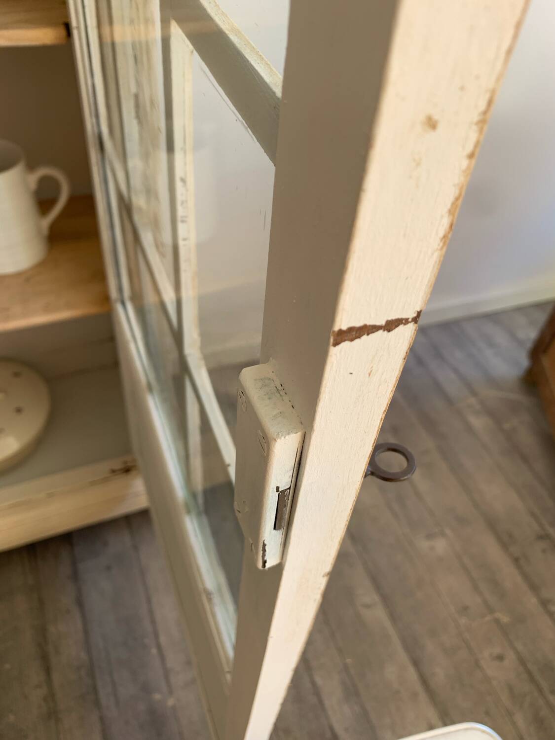 Parisian glass cabinet