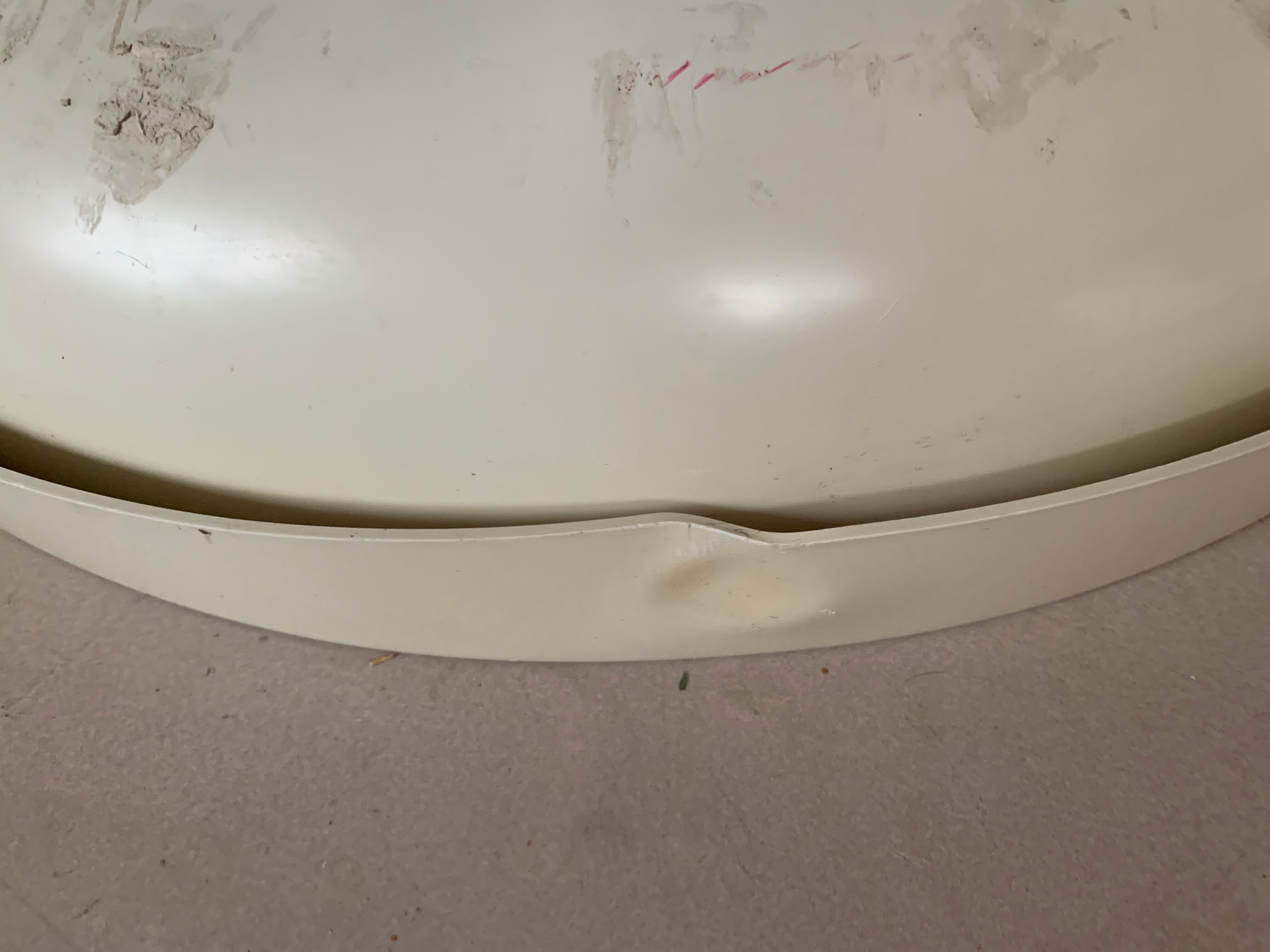 Allibert vintage light mirror 62cm