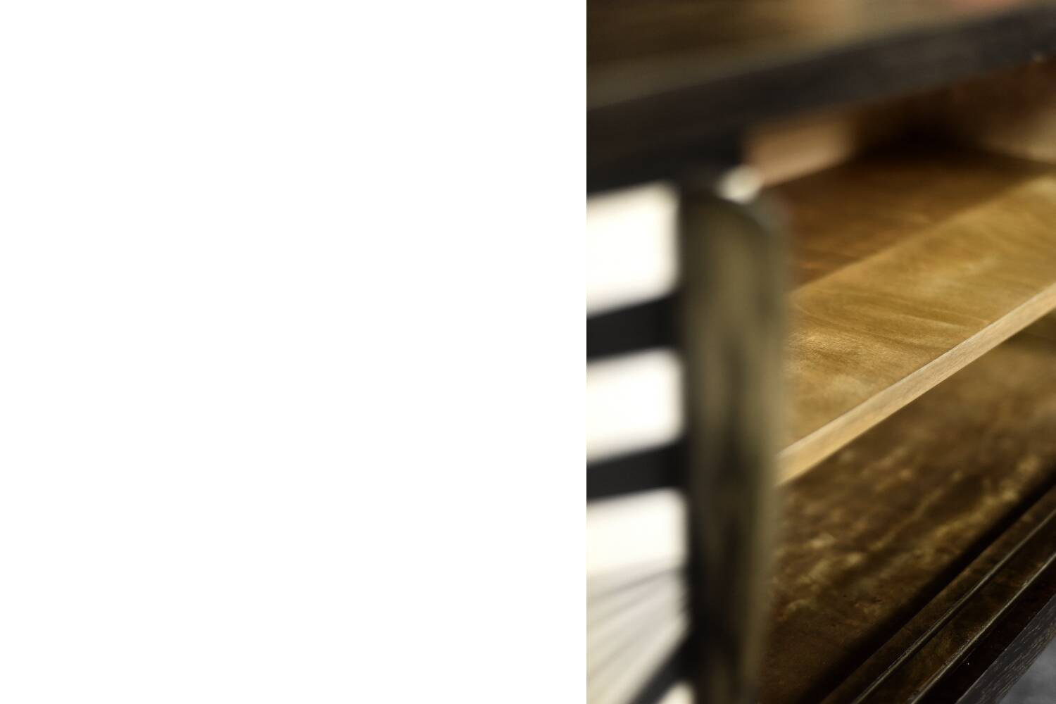 Scandinavian sideboard in birch with hand-painted op-art pattern, 1960s