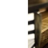 Scandinavian sideboard in birch with hand-painted op-art pattern, 1960s