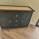 Matte black furniture